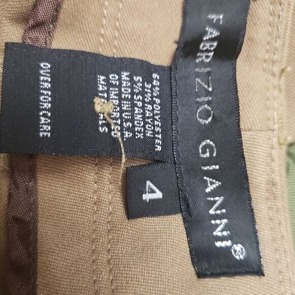 FABRIZIO GIANNI Wide Leg Career Trousers - Picture 5 of 7